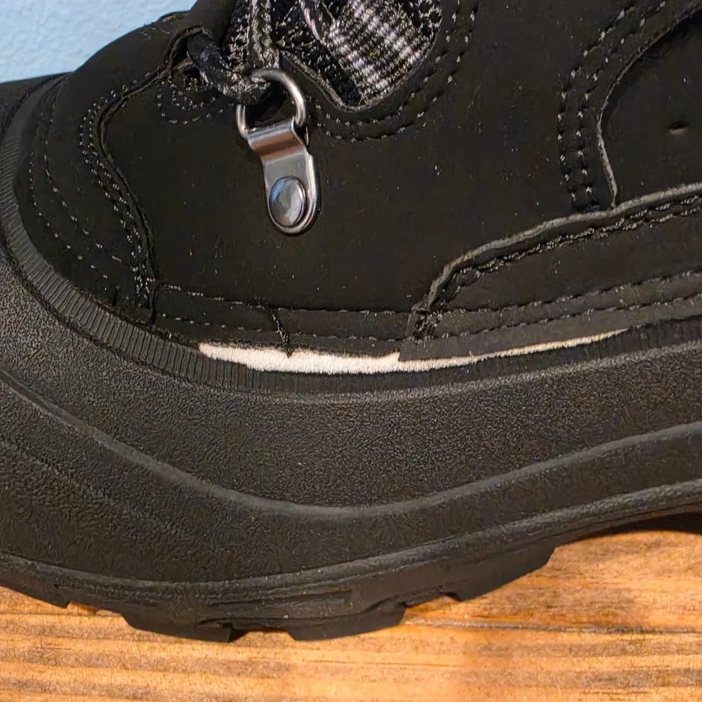 London Fog Mens Breckenridge Winter Boots Black Insulated Waterproof 8M CL30322M